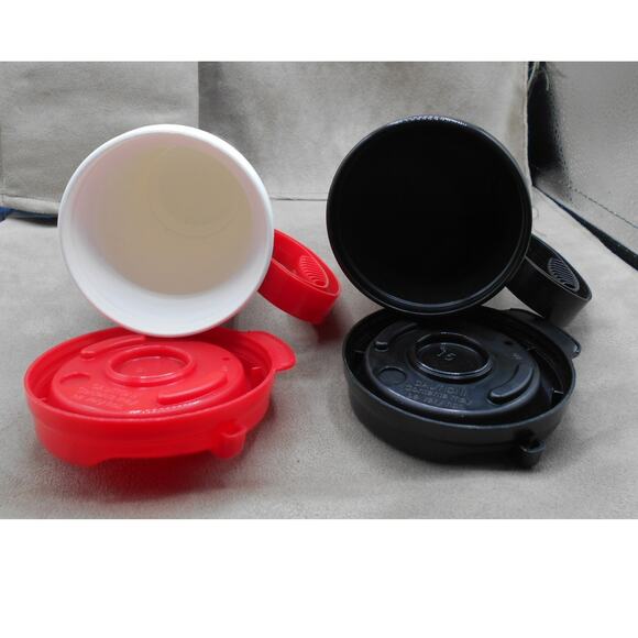 Walt Disney Parks Whirley Travel Mug Resort Souvenir Cup Lot of 2 w/Lids - Picture 7 of 8